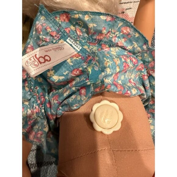 Lot 3 x Our Generation Battat Vinyl & Soft Body Dolls Blonde Blue Eyes 18" - Picture 6 of 8